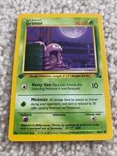 Grimer [1st Edition] #48 Prices | Pokemon Fossil | Pokemon Cards