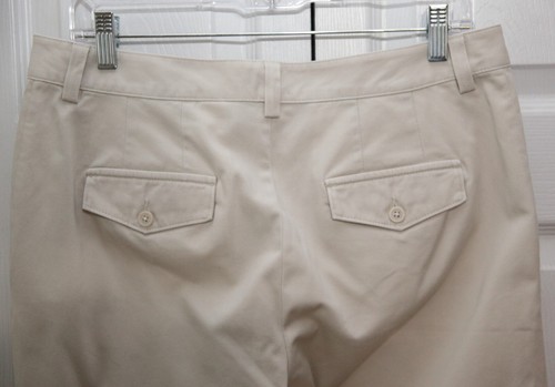 Bermuda pantaloncino Eddie Bauer Mercer Fit Stone beige cotone taglia 8 - Foto 5 di 5
