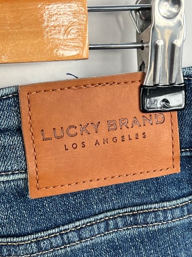 Lucky Brand Women’s Jeans Size 12/31 Regular Mid Rise Straight Leg Modern - Picture 6 of 13