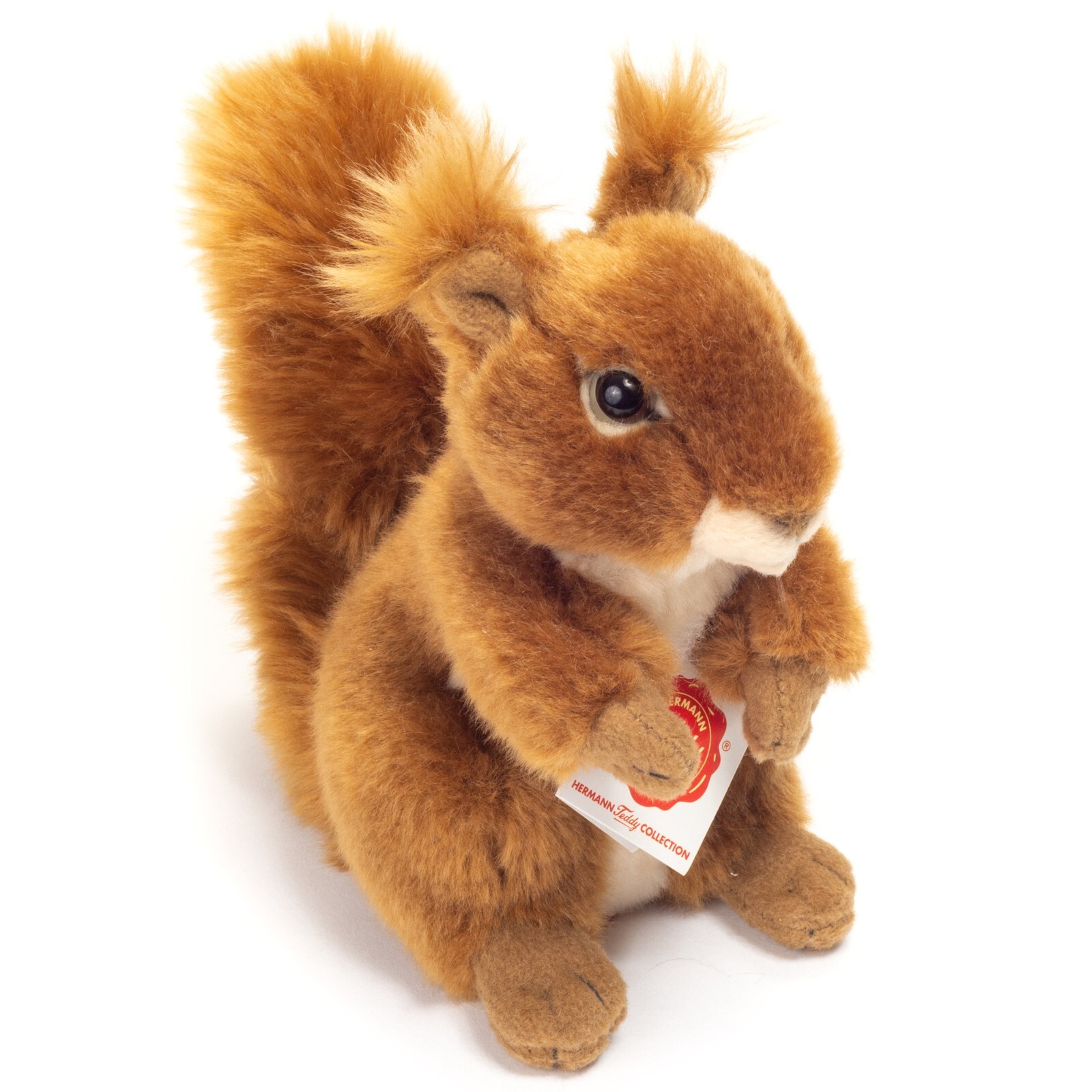 Teddy Hermann Red Squirrel Plush Soft Toy Woodland Animal teddy Gift 90818 New