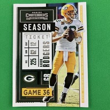 Aaron Rodgers 2020 Panini Contenders Card #1 NFL Green Bay Packers