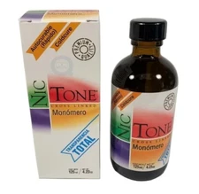 NIC TONE Autocurable Coldcure Acrylic Resin 125ml Liquid All Shades by MDC