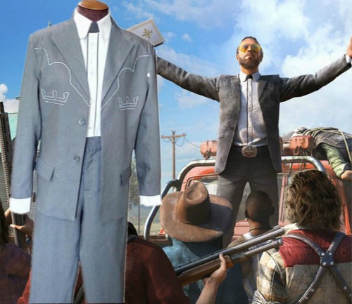 Jeu Far Cry 5 The Father Joseph Seed Costume Preacher Uniformes Cosplay@ - Photo 1 sur 7