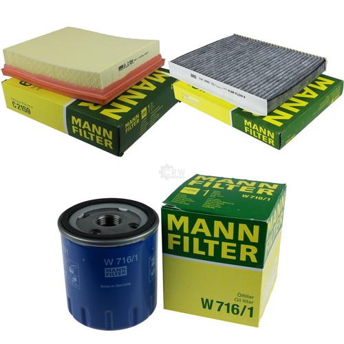 MANN-FILTER Inspektionspaket passend für Citroën Xsara Picasso 2.0 16V 1.6