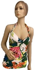 Tommy Bahama Tankini Mare White Tropical XS/TP NWT MSRP 104 Top Only