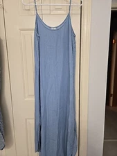 Sadie & Sage Light Blue Maxi Dress, Beach, Pool