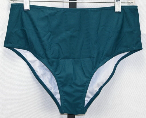 Dark Green Bikini Bottom Size M NWOT 84% Polyester 16% Spandex - Picture 1 of 3
