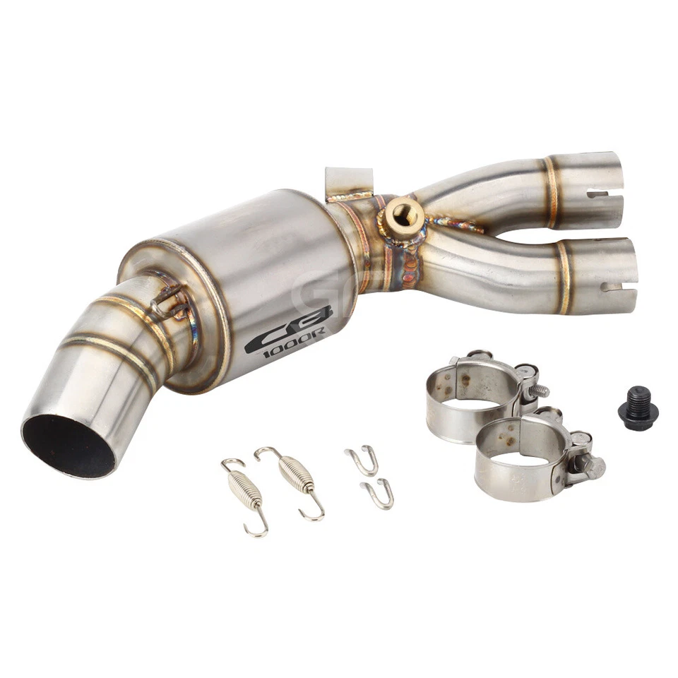 For Honda CB1000R 2008-2016 CB 1000 R Motorcycle Exhaust Middle Link Pipe — 第 4/4 张图片