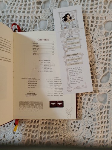 Jim Henson's Labyrinth Adventure Juego RPG Dados 3 marcadores de cinta sin sobrecubierta - Imagen 7 de 13