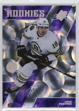 2023-24 SPx Rookies Purple Parallax /149 John Beecher #158 Rookie RC