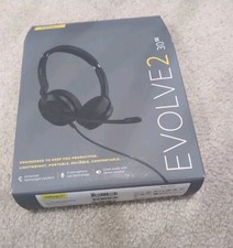 Jabra Evolve2 30 SE MS Stereo Wired Headset USB-A Black New
