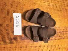 Birkenstock Kids Arizona Leather Sandal Size 31 SJQ6