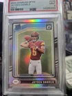 2024 Panini Donruss Optic - Rated Rookie Jayden Daniels #248 Holo Prizm Psa 9