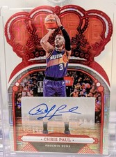 Chris Paul Auto /18 Panini Crown Royal Signature Red Mint