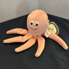 Ty Inky The Octopus Beanie Baby New Tag Protector