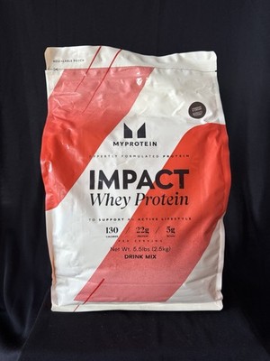 Myprotein Impact Whey Protein Powder 5.5lbs 2.5kg 81 Servings Cookies and Cream