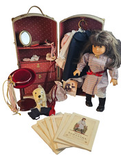 Pleasant Company Samantha Parkington West German Meet Travel Trunk Books MORE