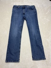 Levi  s Jeans Mens 38 Blue Denim Medium Wash 505 Straight Leg 38 X 32