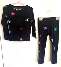 Cat  Jack Girls Size 4  2-Piece Fleece Pajama Set  Stars