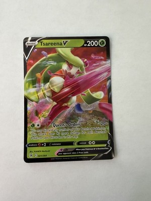Pokemon - Tsareena V - Holo V - 21/264 - NM - Fusion Strike