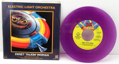 Electric Light Orchestra Sweet Talkin' Woman 45 RPM ELO Jet Records 1978 NOS