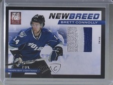 2011-12 Panini Elite New Breed Materials Prime 25/25 Brett Connolly #5 2d8