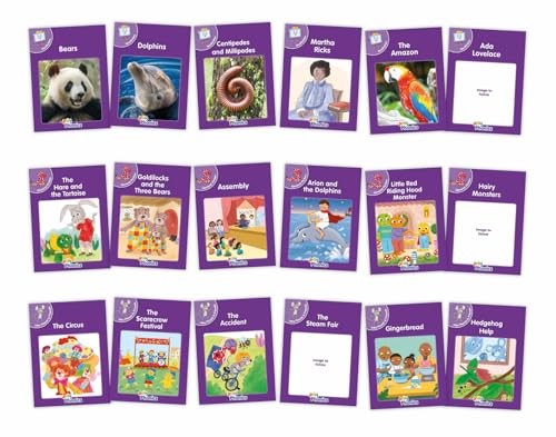 Core Purple Readers Complete Set (18 Books): in Precursive Letters (British Eng - Image 7