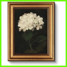 Gold Framed Vintage Wall Art for Living Room, Flowers Painting Canvas Prints ...