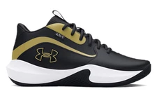 Under Armour Lockdown 7 Low Shoes Mens Gold Black 3028512-001