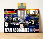 Vintage Team Associated RC10 Brian Kinwald Metal Tin Sign Poster 20x30cm Box Art