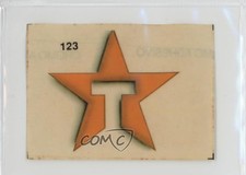 1988 Reyauca Super Marca Mania Stickers Texaco Star Logo #123 0kb5