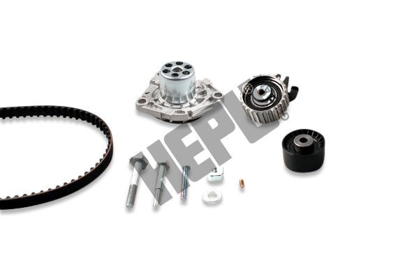NEU - Hepu PK10893 Wasserpumpe + Zahnriemensatz FüR Alfa Romeo Jeep Lancia Opel-image