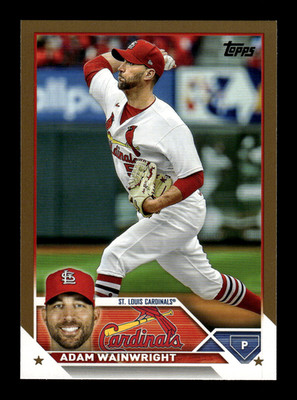 Adam Wainwright ~ 2008-2023 Topps Gold Parallels ~ Choose Your Card