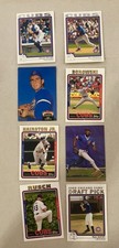 Topps 8 card MLB lot Chicago Cubs Damian Miller Goodwin Morgan Borowski Hairston