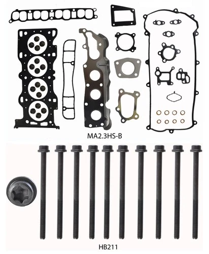 Jeu de Joints Culasse pour Mazda 3 6 CX-7 2.3L Dohc 2006-2013 Ra / 612RB - Photo 1/5