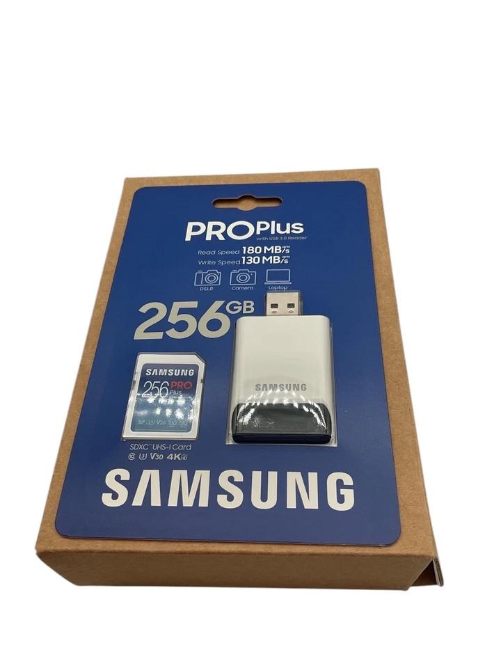 Samsung PRO Plus 256 GB Micro SD SDXC MicroSDXC C10 UHS-I U3 V30 180MB/s Reader - Image 3 of 4