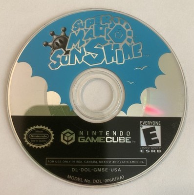 Super Mario Sunshine Nintendo Gamecube Disc Only Tested