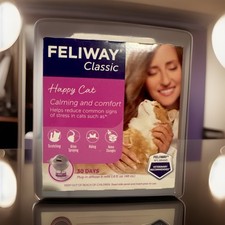 FELIWAY CLASSIC HAPPY CAT CALMING  COMFORT DIFFUSER 30 DAYS STARTER KIT