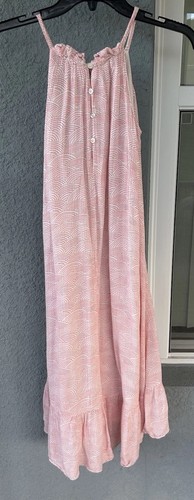 Lucky Brand Girl’s Cotton Hi Low Lined Dress Size XL/12 - Picture 2 of 7