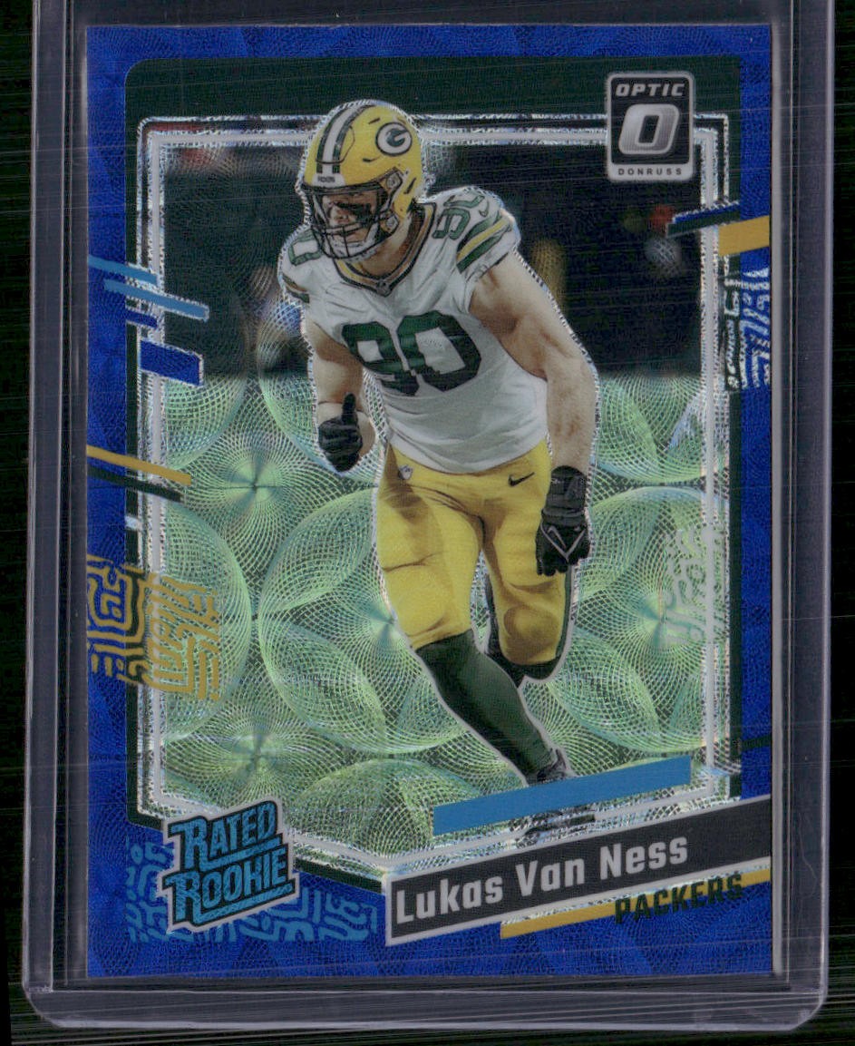 2023 Donruss Optic #240 Lukas Van Ness Blue Scope