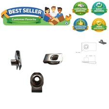 M10 Stainless Steel U -Style Clip-On Nut,U-Type Fasteners Pack of 10