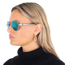 Costa Del Mar LORETO Green Mirror Polarized Polycarbonate Pilot Ladies