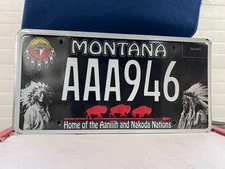 FORT BELKNAP INDIAN COMMUNITY MONTANA LICENSE PLATE