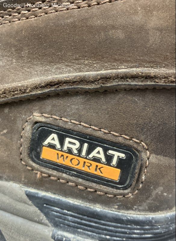 Ariat Brown Solid Pull-On Boot Men 10.5 - image 5