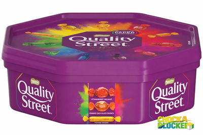 Nestle Quality Street Chocolate Tub 550g x 2 Twin Pack Assorted