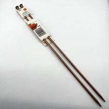 Boye Knitting Needles 6328 Size 6 US 14 in 35 cm Metal Perfection Point USA Made
