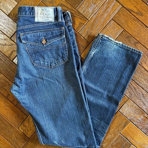 Polo Ralph Lauren Co. Mens 867 Blue Jeans 36x34 Classic Fit RL Denim