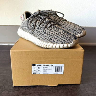 adidas Yeezy Boost 350 2015 Low Turtle Dove Gray AQ4832 Men s US 10
