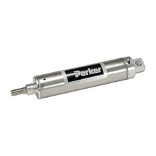 PARKER 1.06PSR03.00 Air Cyl., 1 1/16 in Bore Dia, 1/8 in NPT 49J746