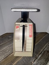 Vintage 1975 PELOUZE Parcel Postal Scale Model P-2 2lbs Made In USA Good Shape m